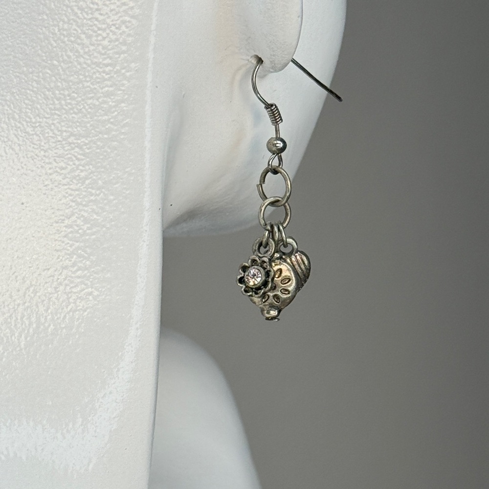 Elegant Silver Dangle Earrings